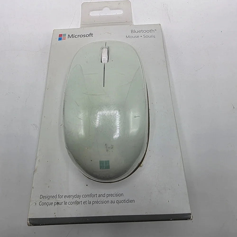 Microsoft - Wireless Bluetooth Optical Ambidextrous Mouse - Mint RJN-00025